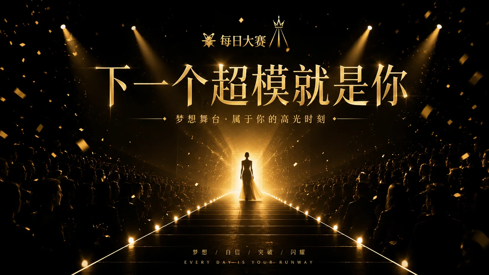 每日大赛时尚赛事舞台主题封面